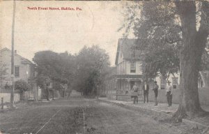 Halifax Pennsylvania North Front Street Vintage Postcard AA51876