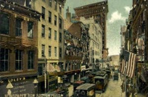 Newspaper Row - Boston, Massachusetts MA