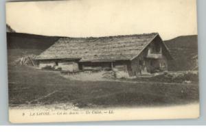 LA SAVOIE FRANCE Chalet c1910 Postcard