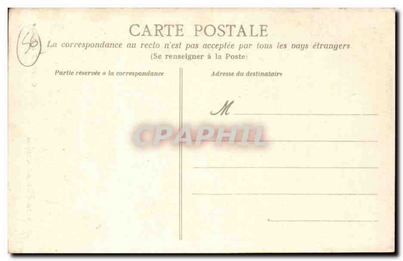 Carnac Old Postcard Portal & # 39eglise