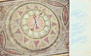 EDINBURGH SCOTLAND UK~WEST PRINCES STREET GARDEN CLOCK~1900s POSTCARD