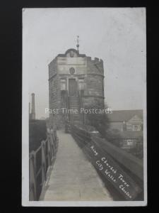 Cheshire CHESTER King Charles Tower (Pheonix Tower) CITY WALLS c1914 RP Postcard