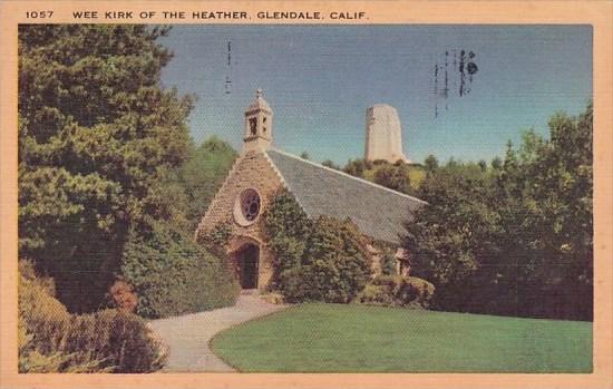 California Glendale Wee Kirk Of The Heather 1949