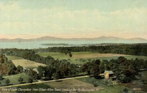 VT - Burlington. Lake Champlain from Ethan Allen Tower