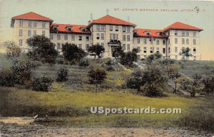 St John's Orphan Asylum - Utica, New York