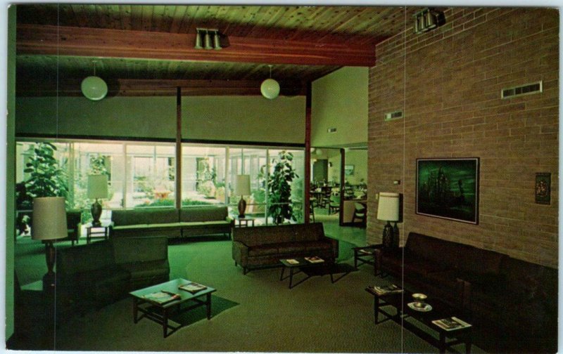 SUN CITY, Arizona AZ  ~  Lounge SUN VALLEY LODGE Retirement Community Postcard