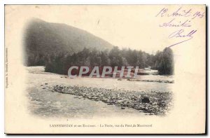Postcard Old Lannemezan and its Surroundings The Neste view of Bridge Montoasse
