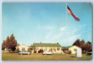 c1950's Headquarters Building Castle Airforce Base Merced California CA Postcard