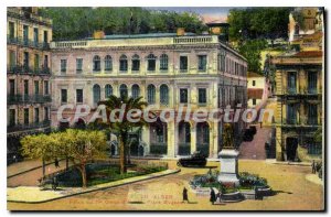 Postcard Old Algiers Palais 19th body instead weapon Bugeaud