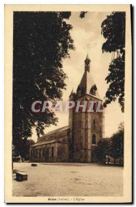 Old Postcard Gien Loiret Church