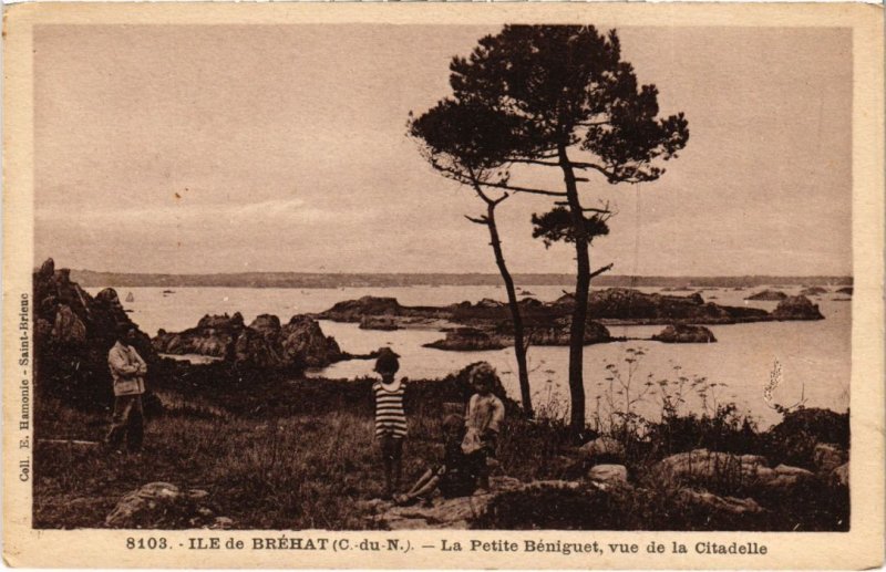 CPA ILE-de-BREHAT La Petite Beniguet - Vue de la Citadelle (1295338)
