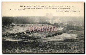 Old Postcard The Great War One Of Spurs In Loretto Au Fond Ablain St Nazaire