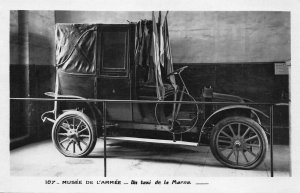 HOTEL des INVALIDES FRANCE~MUSEE de L'ARMEE-WW1 TAXI de la MARNE~PHOTO POSTCARD