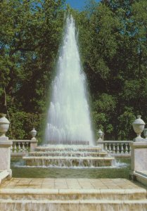 Russia Postcard - The Lower Park, The Pyramide Fountain, St Petersburg RRR499