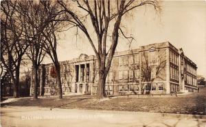 D76/ St Albans Vermont VT Real Photo RPPC Postcard 1944 Bellows Free Academy