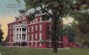 BLOOMINGTON, Illinois, PU-1912; St. Joseph Hospital