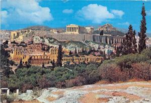 BR9973 General view of akropolis Athena   greece