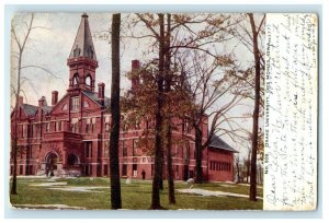 1908 Drake University Campus Building Des Moines Iowa IA Antique Postcard