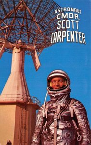 Astronaut commander Scott Carpenter Space Unused 