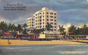 Traymore Hotel On the Ocean Miami Beach FL