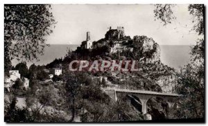 Old Postcard Eze Vue Generale du Vieux Village