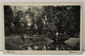 Netherlands Zaandam Volkspark Photo Postcard F6