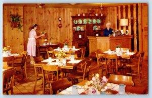 Omaha Nebraska Postcard Hilltop House Dodge Rooster Lounge c1960 Vintage Antique