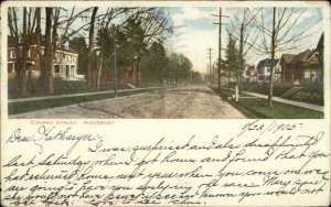Woodbury NJ Cooper St. c1905 Postcard