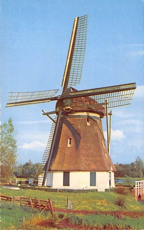 Dutch Windmill Holland Unused 