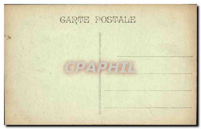 Old Postcard Marseille Borely Park