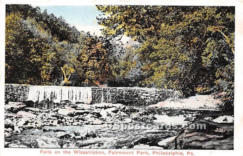 Falls on the Wissahickon, Fairmount Park - Philadelphia, Pennsylvania