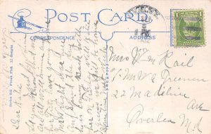 Bivalve Maryland Fishing Exaggeration Greetings Vintage Postcard AA84113