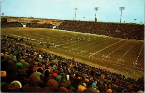 Vtg Winnipeg Football Stadium Blue Bomber Manitoba Canada 1950s Postcard