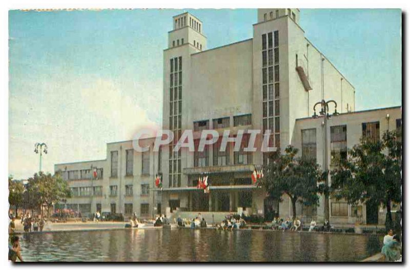 CARTE Postale Old Lyon Villeurbanne Place de la Liberation