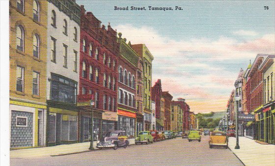 Pennsylvania Tamaqua Broad Street