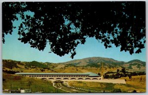 San Rafael California 1960s Postcard Marin County Administration Building