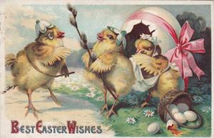 LP11     Easter, chicks, dressed animal fantasy,  Holiday, 