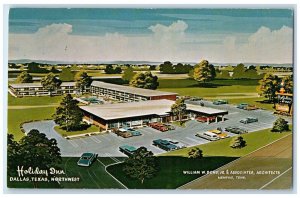 c1960 Northwest Holiday Inn Valwood Parkway Center Farmers Dallas Texas Postcard