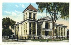 State Library - Concord, New Hampshire NH  