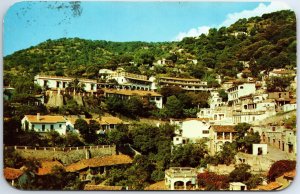 VINTAGE POSTCARD HOTEL VICTORIA AT TAXCO MEXICO MAILED 1957