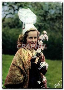 Post Modern Folklore Card France Normandy Normandy In Spring Costume From Lie...