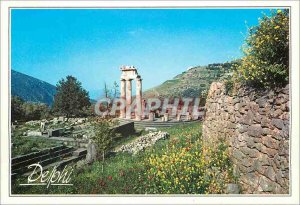 Postcard Modern Delph Alas Greece