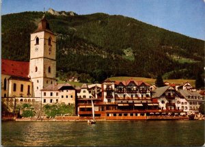 Austria Salazkammergut St Wolfgang Hotel Weisses Roessel am Wolgangsee