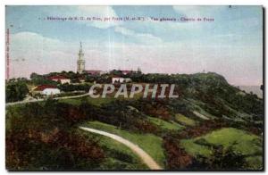 Old Postcard Pilgrimage N D Sion by Praye (M and M) General view Way of Praye