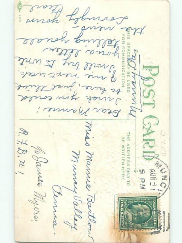 Divided-Back BEAUTIFUL FLOWERS SCENE Great Postcard AA2861