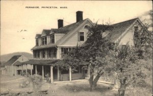 Princeton Massachusetts MA Fernside c1940s Postcard