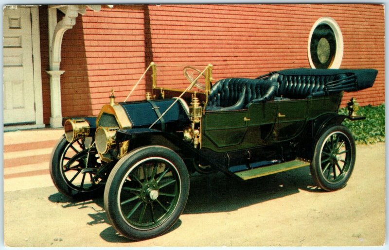 1950s Waterloo IA 1910 Russell Knight Postcard Feldman Pontiac Advertising A46