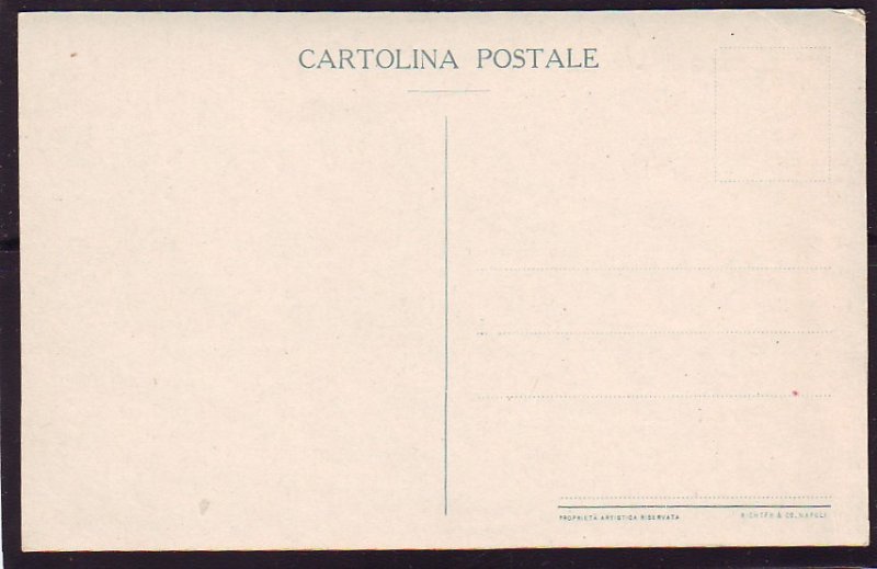 P1398 old unused postcard old cars people hotel ludovisi rome italy