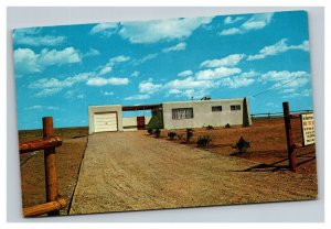 Vintage 1960's Postcard The Valley of the Estancia Ranchettes Moriarty NM