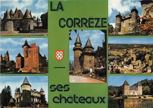 BR15649 Chateaux de Correze multi views  france